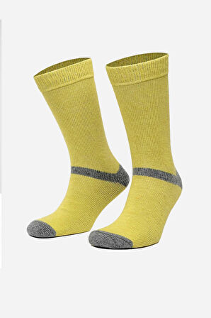 Mısırlı Erkek Alpaka Yünü Tekli Yeşil Soket Çorap