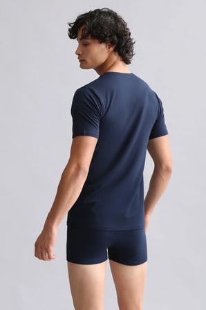 mısırlı modal by tencel hercules slim fit v yaka fanila / t-shirt lacivert