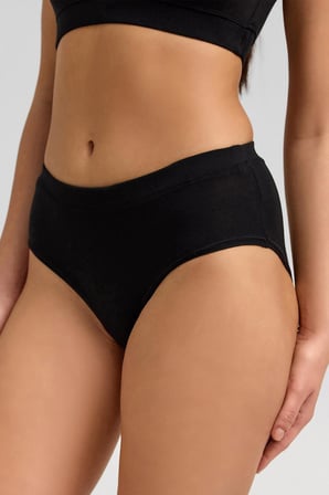 Mısırlı Modal by TENCEL HERA Brief Gizli Lastikli 3'lü Slip Külot Siyah