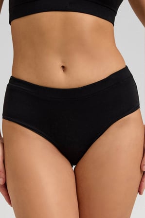 Mısırlı Modal by TENCEL HERA Brief Gizli Lastikli 3'lü Slip Külot Siyah