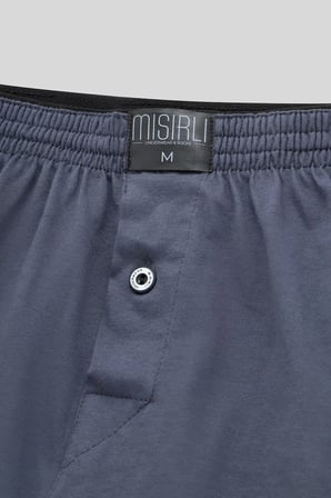 Mısırlı Erkek Pamuklu Ares Şort  Boxer Füme
