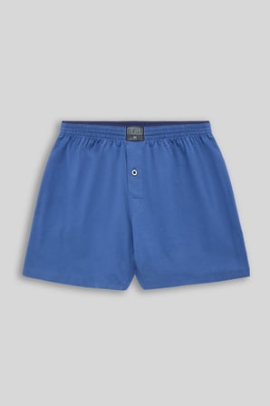 Mısırlı Erkek Pamuklu Ares Şort  Boxer İndigo