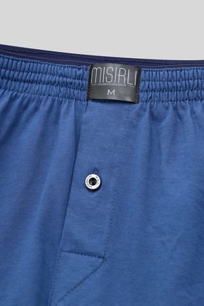 Mısırlı Erkek Pamuklu Ares Şort  Boxer İndigo