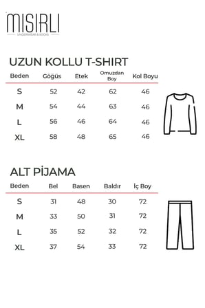 Mısırlı Kadın Modal Desenli Pijama Takım Lacivert