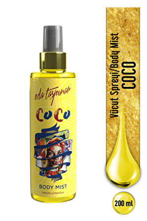 Eda Taşpınar Coco ( Coconut ) Body Mist - 200 ML