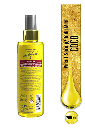 Eda Taşpınar Coco ( Coconut ) Body Mist - 200 ML