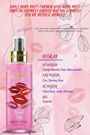 Eda Taşpınar French Kiss Simli Body Mist - 200 ML