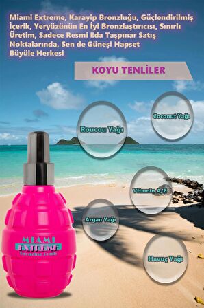 Eda Taşpınar Miami Extreme Bronzing Bomb - 200 ML