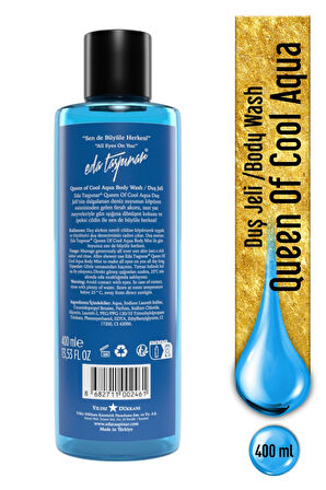 Eda Taşpınar Queen Of Cool Aqua Duş Jeli - 400 ML
