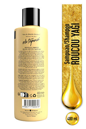 Eda Taşpınar Roucou Oil Roucou Yağı Şampuanı Yoğun Onarıcı - 400 ML
