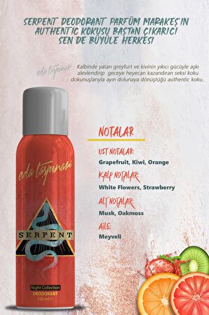 Eda Taşpınar Serpent Kadın Deodorant - 150 ML