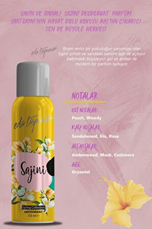 Eda Taşpınar Sajini Kadın Deodorant - 150 ML