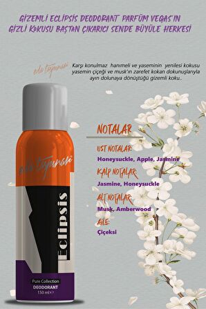 Eda Taşpınar Eclipsis Kadın Deodorant - 150 ML