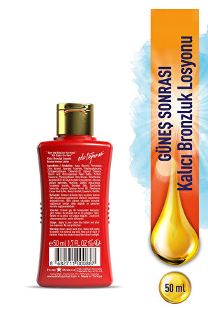 Eda Taşpınar Seyahat Boy   Bronzluk Koruyucu Losyon - 50 ML