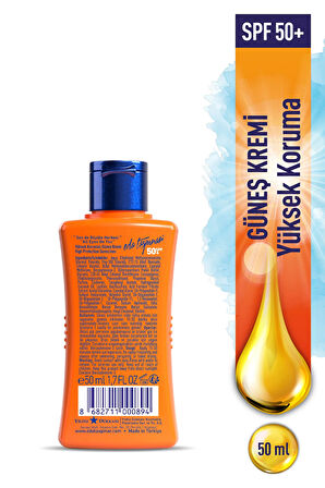 EDA TAŞPINAR YÜKSEK KORUMALI GÜNEŞ KREMİ SPF50+ -50ML