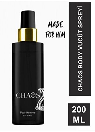 Eda Taşpınar Chaos Body Mist - 200 ML