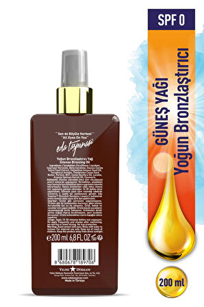 Eda Taşpınar Yoğun Bronzlaştırıcı Sprey Kapak - 200 ML