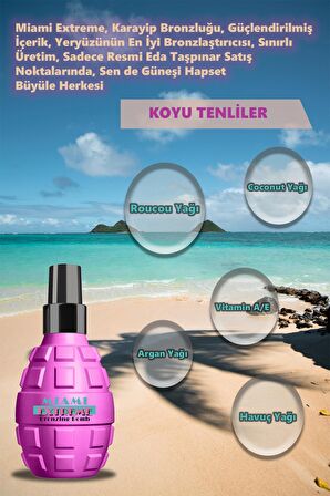 Eda Taşpınar Miami Extreme Bronzing Bomb - 200 ML