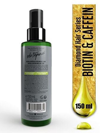 Eda Taşpınar Biotin & Kafein Dökülme Karşıtı Saç Güçlendirici Tonik - 150 ML (EGX77)