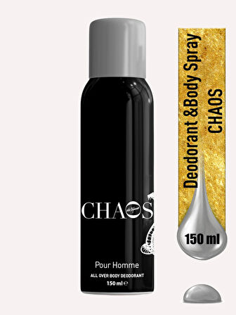 Yeni Yıl Seti No.4 - Chaos Parfüm, Chaos Body Mist, Chaos Deodorant 