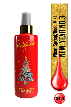 Eda Taşpınar New Year Red No:3 Body Mist - 200 ML (EGY0009)