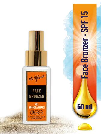 Eda Taşpınar Yüz Bronzlaştırıcı SPF15 Güneş Kremi - 50 ML 