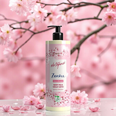 Eda Taşpınar Zanou Cherry Blossom Vücut Losyonu - 400 ML (EGY0043)