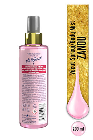 Eda Taşpınar Zanou Body Mist - 200 ML (EGY0044)