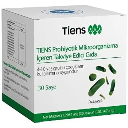 Tiens Probiyotik Mikroorganizma Içeren Takviye Edici Gıda