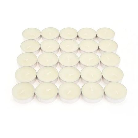 Mumsan 25'li Tealight Mum - Beyaz - 3,8 cm
