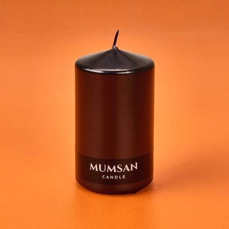 Mumsan Baton Mum - Metalik Siyah – 6x10 cm