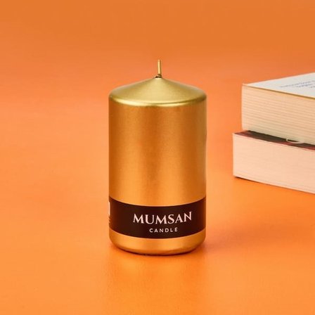 Mumsan Baton Mum - Metalik Gold – 6x10 cm