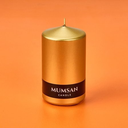 Mumsan Baton Mum - Metalik Gold – 6x10 cm