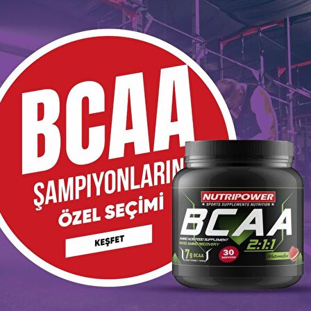 Nutripower BCAA 2:1:1 Karpuz Aromalı 300g