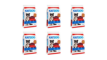 Kuzu Etli & Pirinçli Yetişkin Köpek Maması 3 KG (6 Adet)