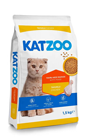 Tavuklu Yavru Kedi Maması 1,5 Kg (12 Adet)