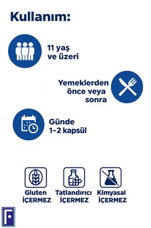 LifyLact ® Daily Probiyotik, Prebiyotik, 30 Kapsül , Günlük Probioyotik