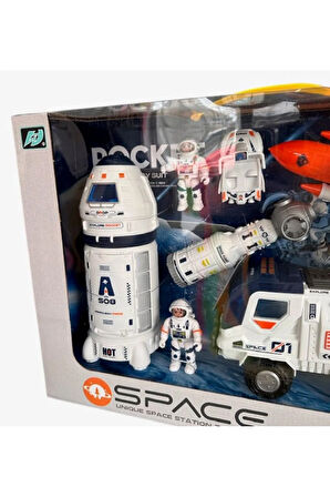 Büyük Uzay Araçları Ve Astronot Seti M223-3