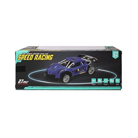 BY908-21B Kumandalı Şarjlı Speed Racing Araba 1:18 21 cm -Canem Oyuncak