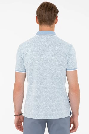 Pembe Slim Fit Polo Yaka T-Shirt