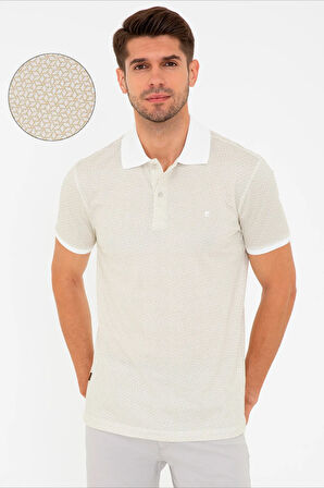 Gri Slim Fit Polo Yaka T-Shirt