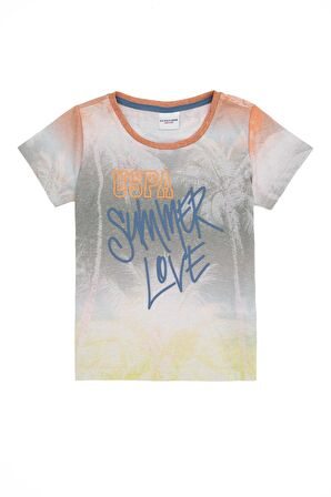 Erkek Çocuk Haki T-shirt