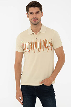 Bej Erkek T-Shirt G021GL011.000.1315230
