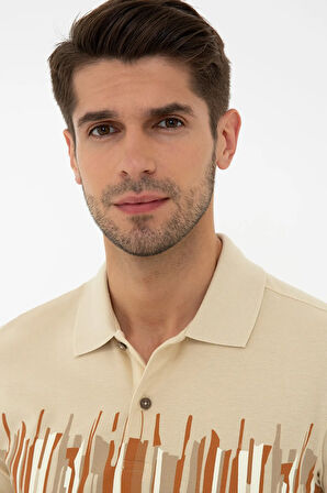 Bej Erkek T-Shirt G021GL011.000.1315230