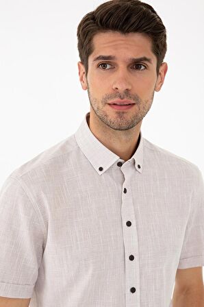 Pierre Cardin  Bej Erkek Gömlek
