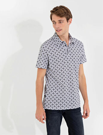 Siyah Slim Fit Polo Yaka T-shirt