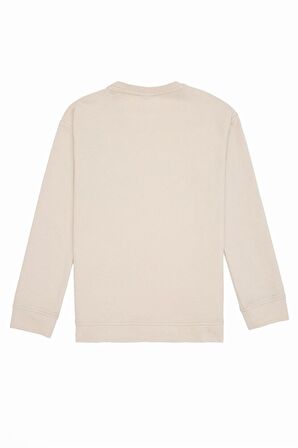 Beyaz Kız Çocuk Sweatshirt