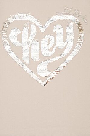 Beyaz Kız Çocuk Sweatshirt