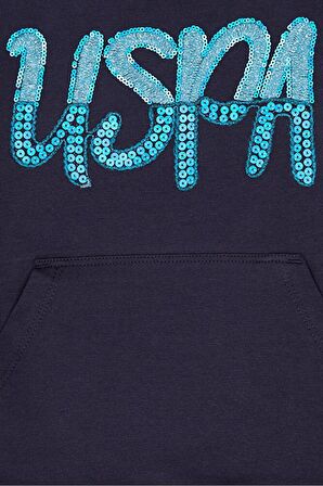 Lacivert Kız Çocuk Sweatshirt
