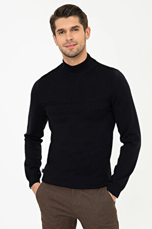 Lacıvert Erkek Kazak G021SZ0TK.000.1388107